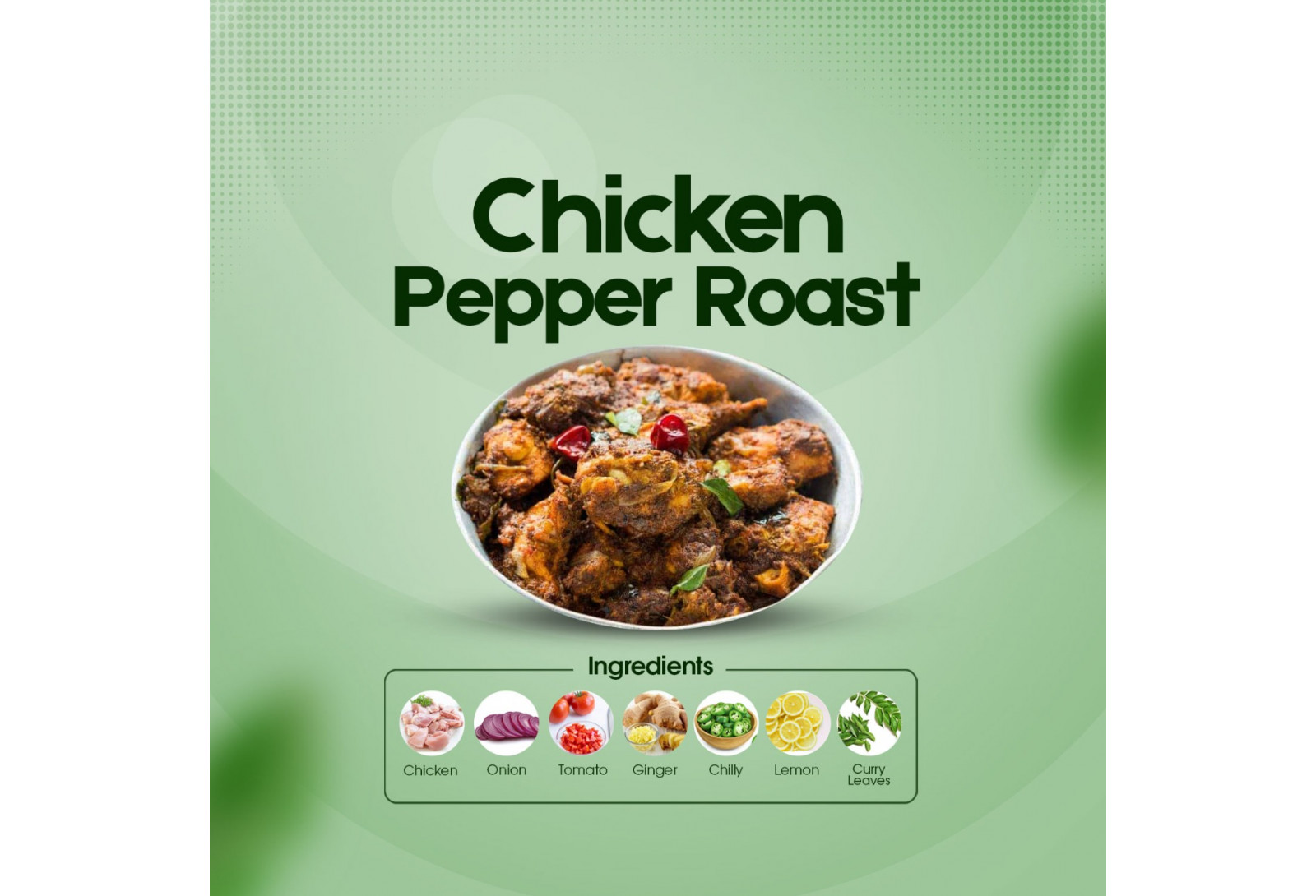 Instant Chicken Pepper Roast Kit(excluding pepper)